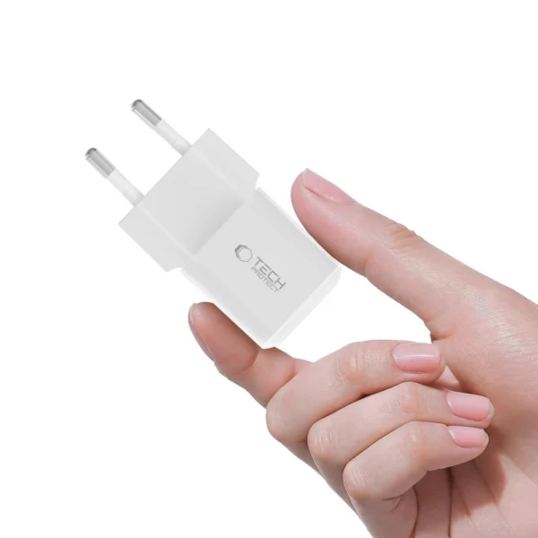 Tech-Protect NCM25 USB-C PD 25W Wall Charger - Whiteeng