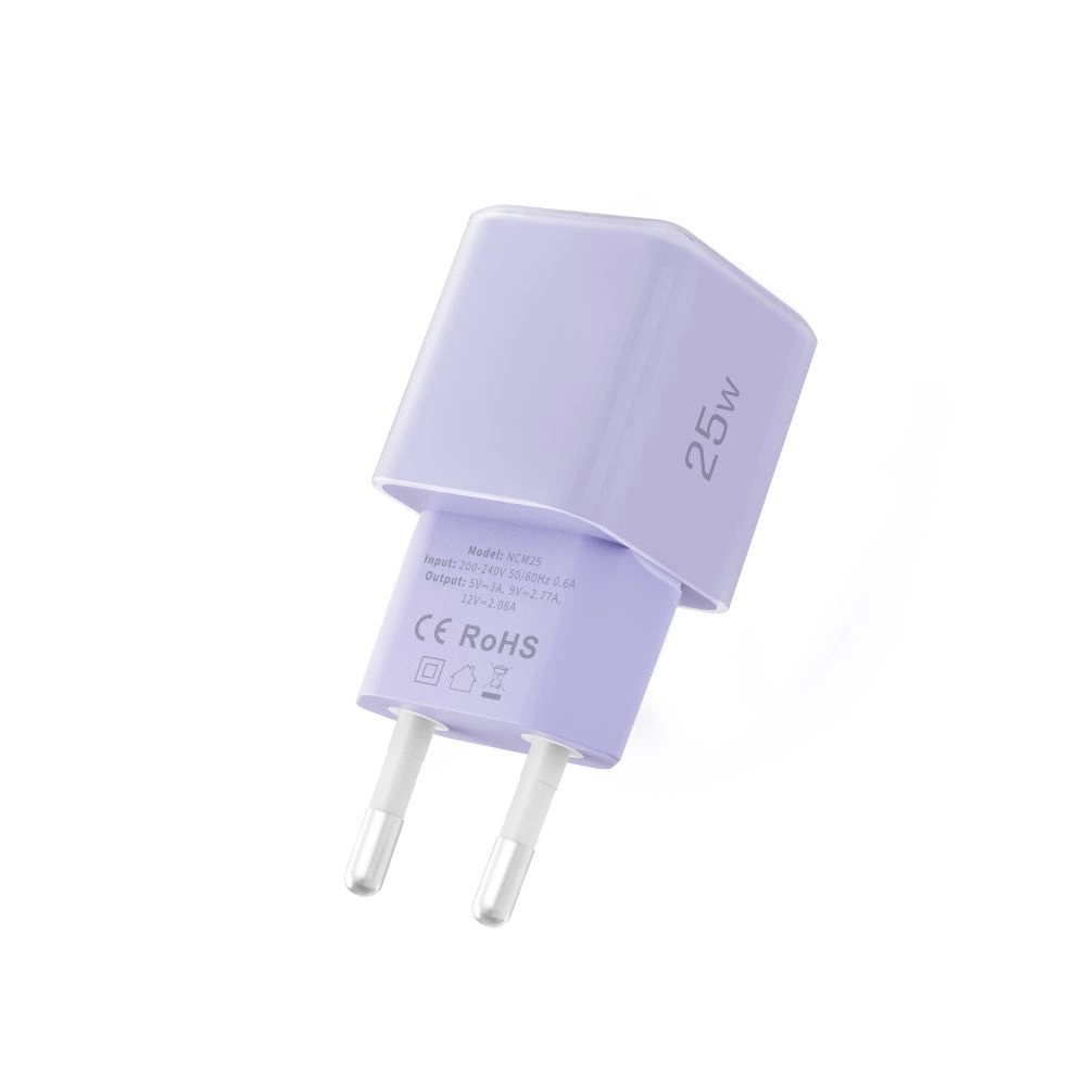 Tech-Protect NCM25 USB-C PD 25W Wall Charger - Purpleeng