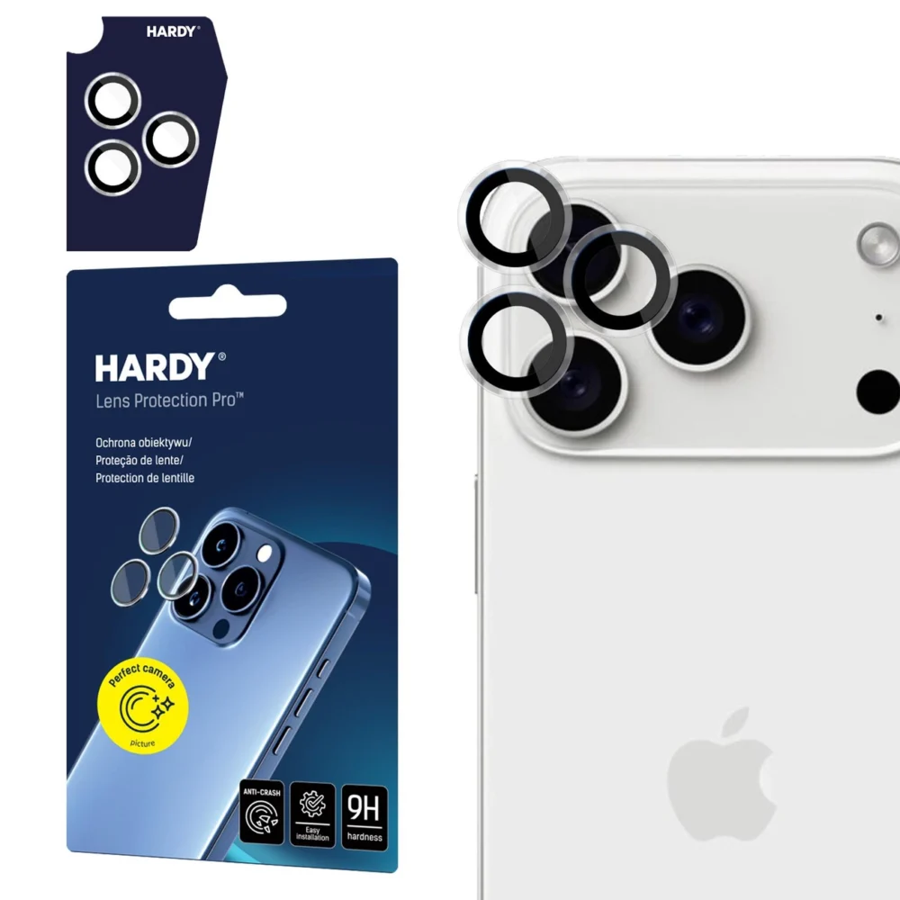 3mk HARDY Lens Protection Pro lens glass for iPhone 17 Pro /17 Pro Max - transparenteng
