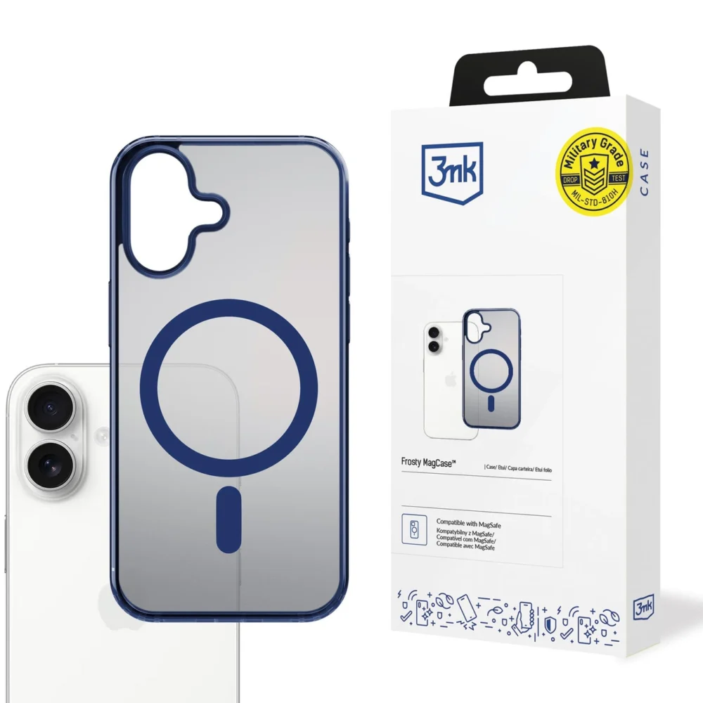 3mk Frosty MagCase for iPhone 17 - blueeng