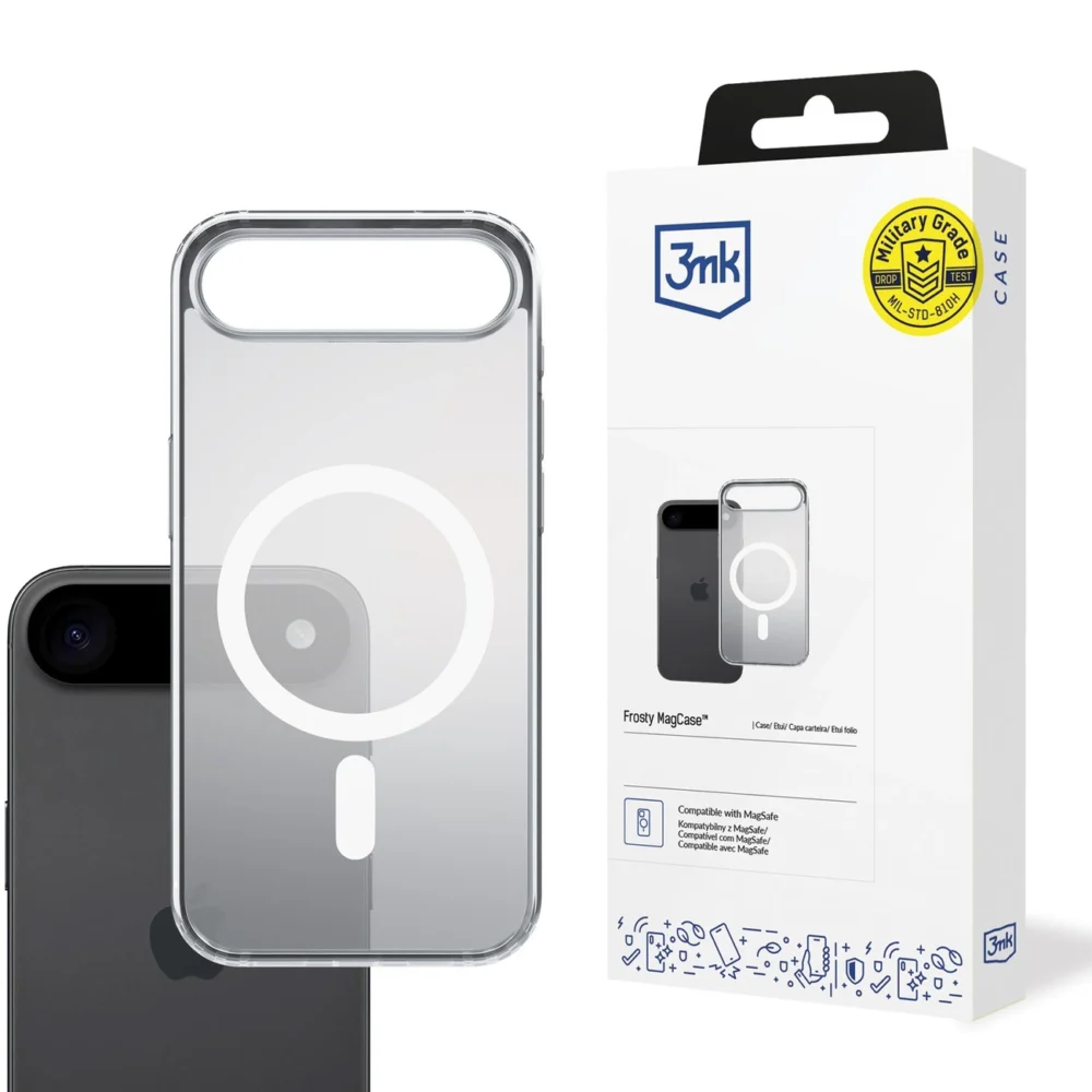 3mk Frosty MagCase for iPhone 17 Air - Whiteeng
