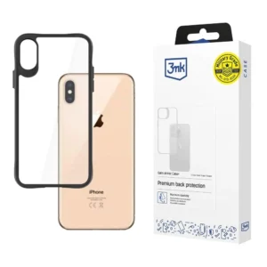 3mk Satin Armor Case+ for iPhone Xs Max - Transparent Blackeng
