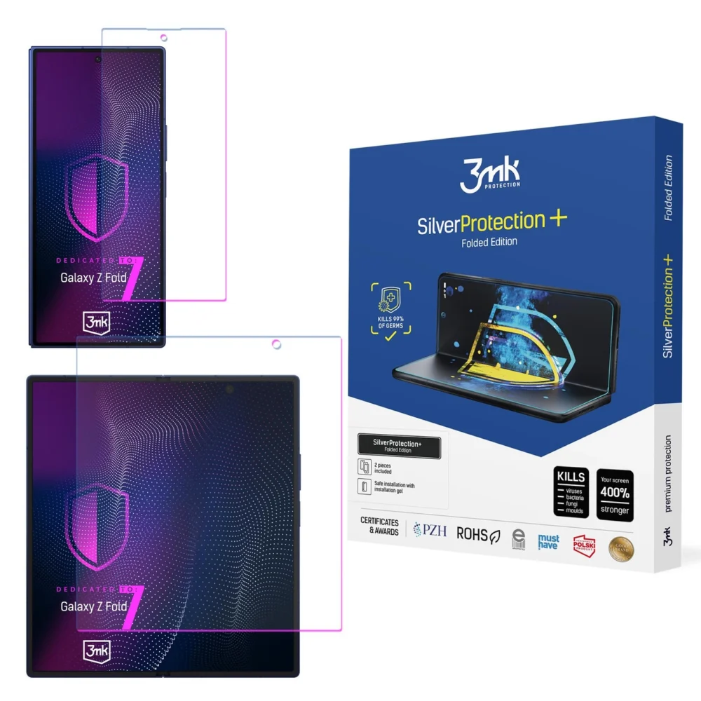 3mk SilverProtection+ Folded Edition protective film for Samsung Galaxy Z Fold 7eng