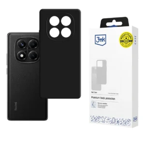 3mk Matt Case for Xiaomi Redmi Note 14 Pro 4G - matte blackeng
