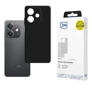 3mk Matt Case for Oppo A40 / A40M / A3 4G - Matte Blackeng