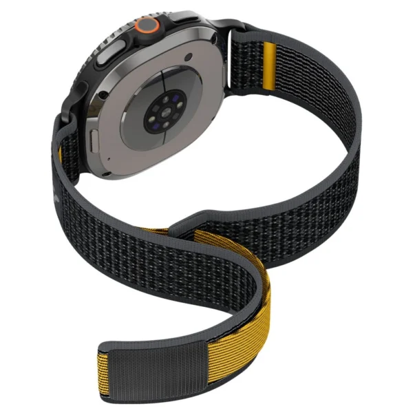 Spigen Athlex Air Strap for Samsung Galaxy Watch 40/44/46mm - Black and Yelloweng