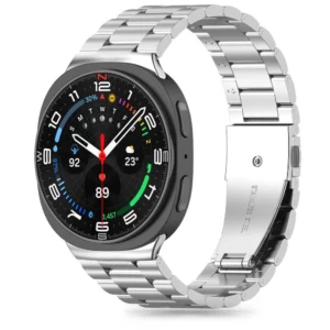 Tech-Protect Stainless Steel Strap for Samsung Galaxy Watch 40/44/46 mm - Silvereng