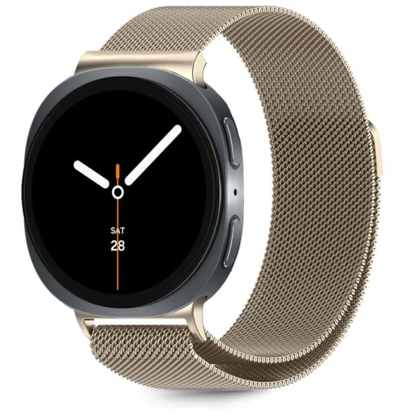 Tech-Protect Stainless Strap for Samsung Galaxy Watch 40 / 44 / 46 mm - Goldeng