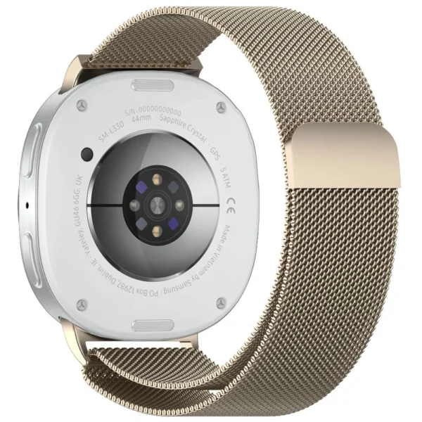 Tech-Protect Stainless Strap for Samsung Galaxy Watch 40 / 44 / 46 mm - Goldeng