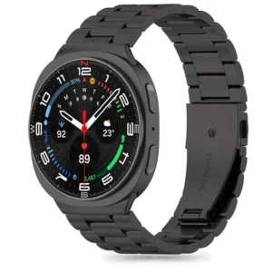 Tech-Protect Stainless Steel Strap for Samsung Galaxy Watch 40/44/46 mm - Blackeng