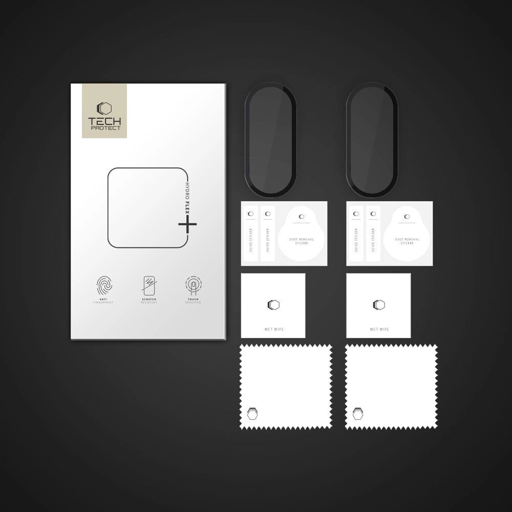 Tech-Protect Glass Flex+ 2-pack hybrid glass for Xiaomi Smart Band 10 / 10 NFC - blackeng