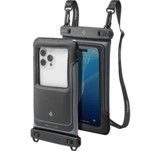 Spigen A611P 2-pack waterproof case - matte blackeng
