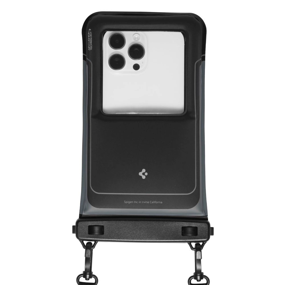 Spigen A611P 2-pack waterproof case - matte blackeng