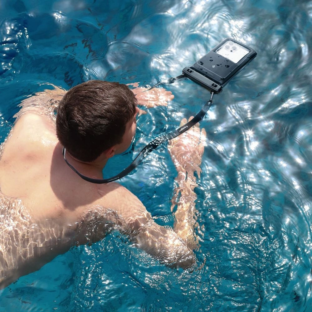 Spigen A611P 2-pack waterproof case - matte blackeng