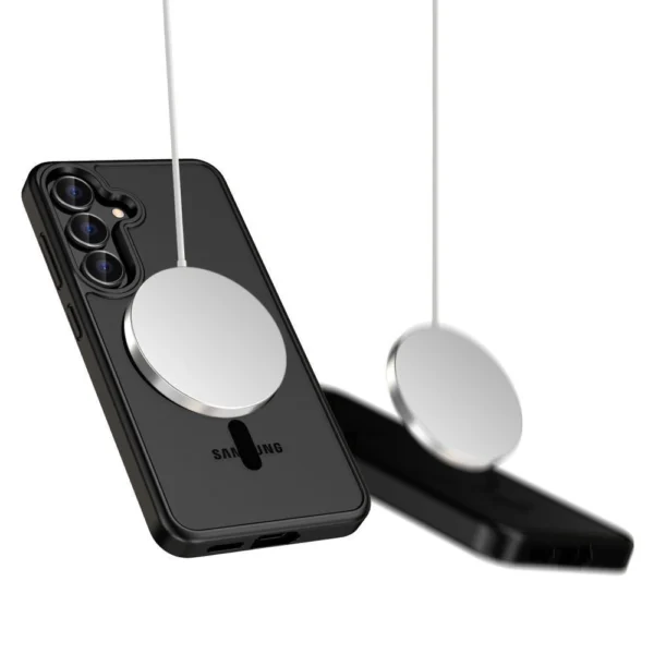 Tech-Protect MagMat MagSafe Case for Nothing Phone 3 - Black and Cleareng