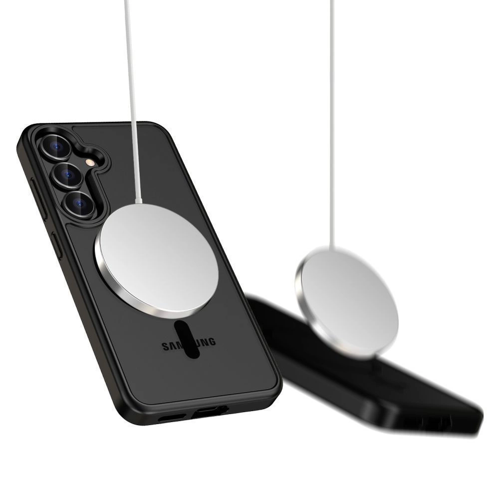 Tech-Protect MagMat MagSafe Case for Nothing Phone 3 - Black and Cleareng