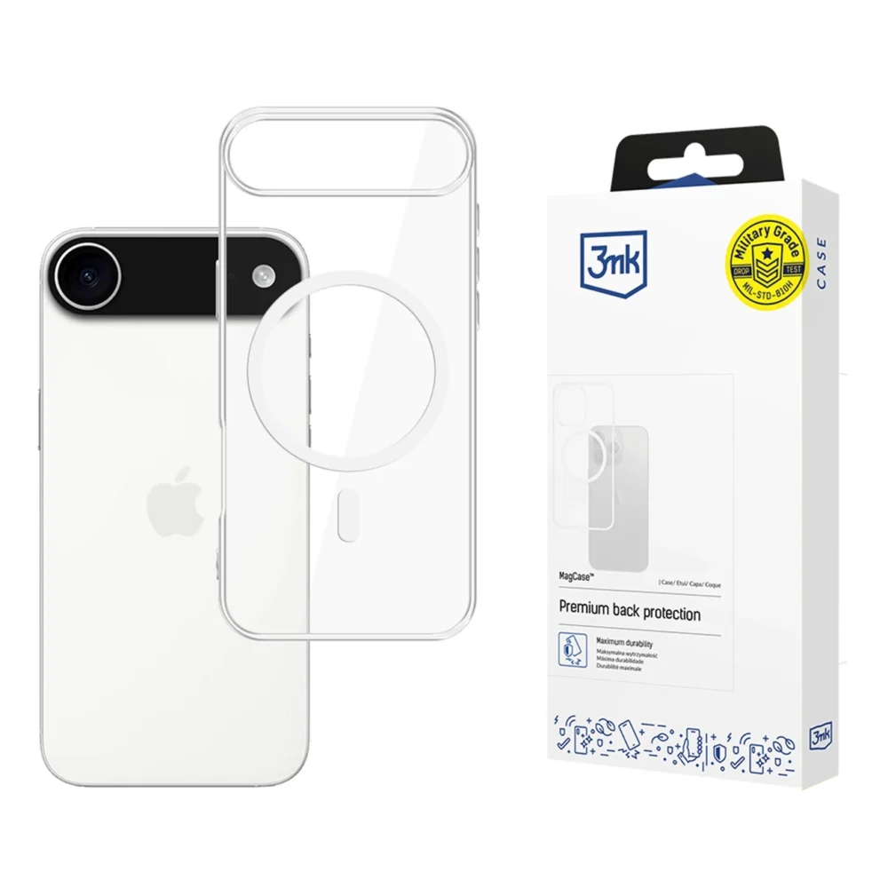 3mk MagCase for iPhone 17 Air - transparenteng
