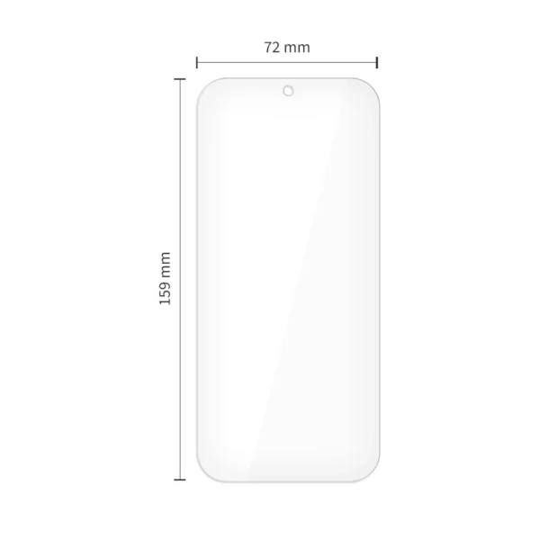 Tech-Protect Glass Fit+ 2-pack tempered glass for Google Pixel 9 Pro XL / 10 Pro XL - transparenteng