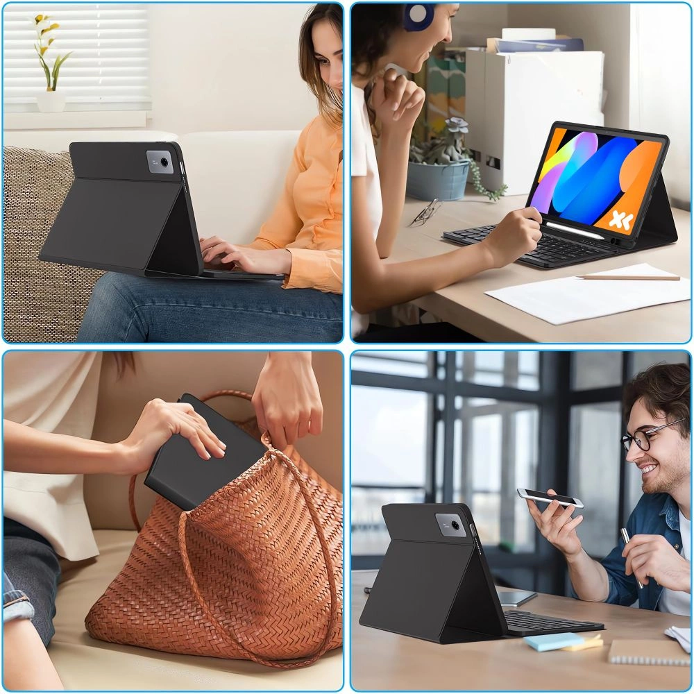 Tech-Protect SC Pen + Keyboard Case for Lenovo Idea Tab 11.0 TB-336 - Blackeng