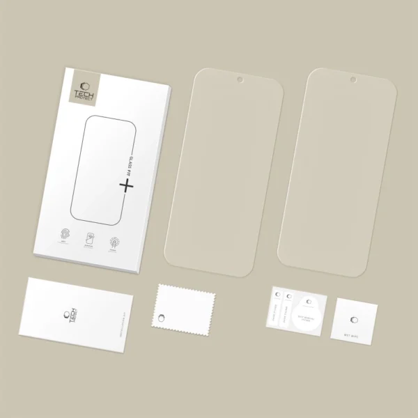 Tech-Protect Glass Fit+ 2-pack tempered glass for Google Pixel 9 / 9 Pro / 10 / 10 Pro - transparenteng