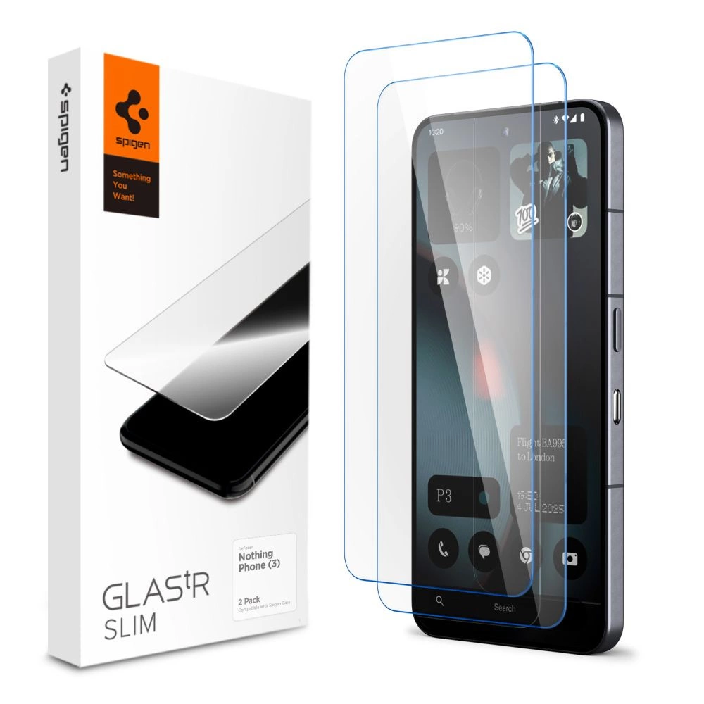 Spigen Glas.tR Slim 2-pack tempered glass for Nothing Phone 3 - transparenteng
