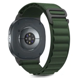 Tech-Protect Nylon Stripe Strap for Samsung Galaxy Watch 40/44/46 mm - Greeneng