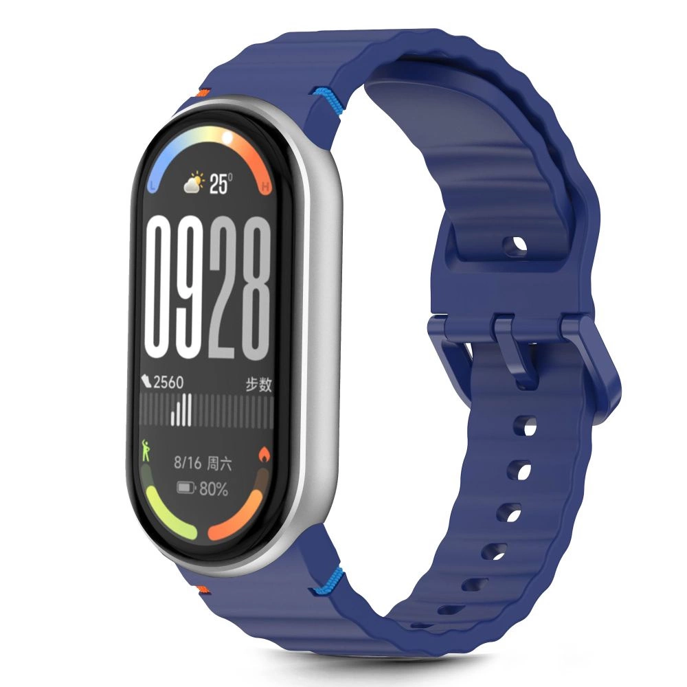 Tech-Protect Silicone Sport Strap for Xiaomi Smart Band 8 / 9 / 10 / NFC - Blueeng