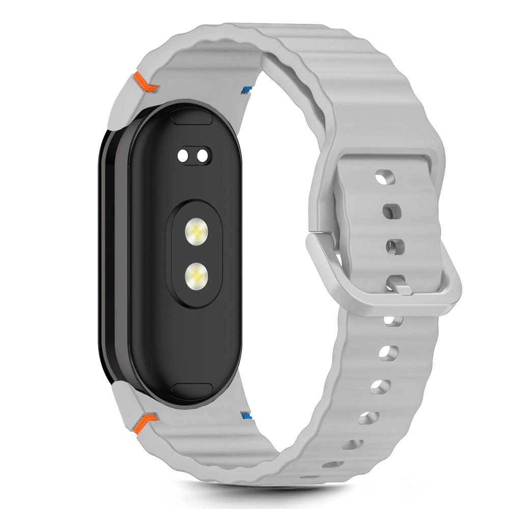 Tech-Protect Silicone Sport Strap for Xiaomi Smart Band 8 / 9 / 10 / NFC - Grayeng