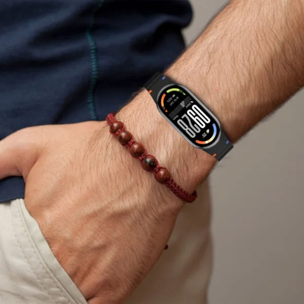 Tech-Protect Silicone Sport Strap for Xiaomi Smart Band 8 / 9 / 10 / NFC - Grayeng