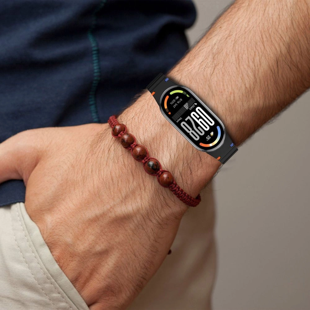 Tech-Protect Silicone Sport Strap for Xiaomi Smart Band 8 / 9 / 10 / NFC - Grayeng