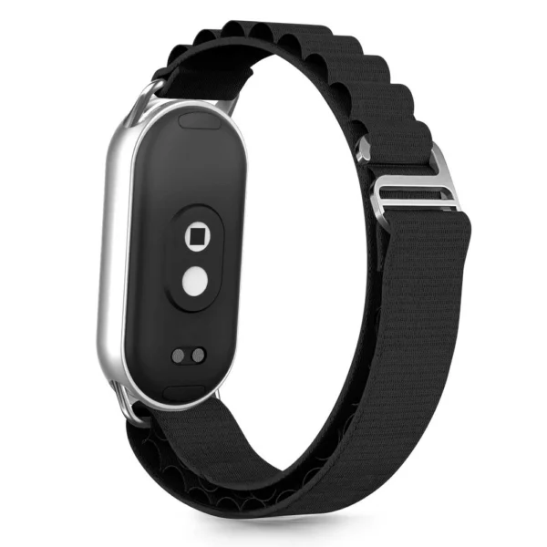 Tech-Protect Nylon Pro Strap for Xiaomi Smart Band 8 / 9 / 10 / NFC - Blackeng