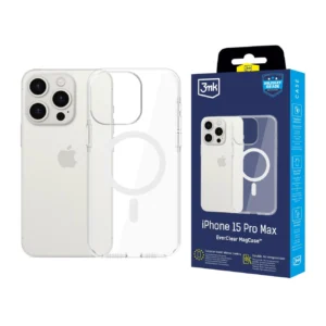 3mk EverClear MagCase for Apple iPhone 15 Pro Max - Transparenteng