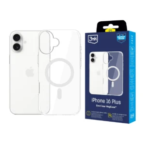 3mk EverClear MagCase for Apple iPhone 16 Plus - transparenteng