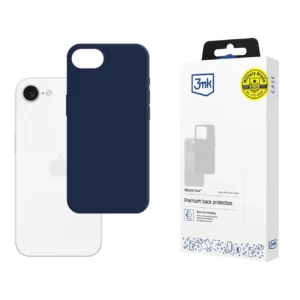 3mk Silicone Case for iPhone 16E - navy blueeng