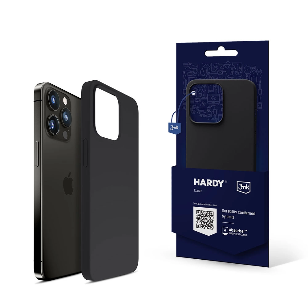 3mk Hardy Silicone MagCase for iPhone 14 Pro Max - Grayeng