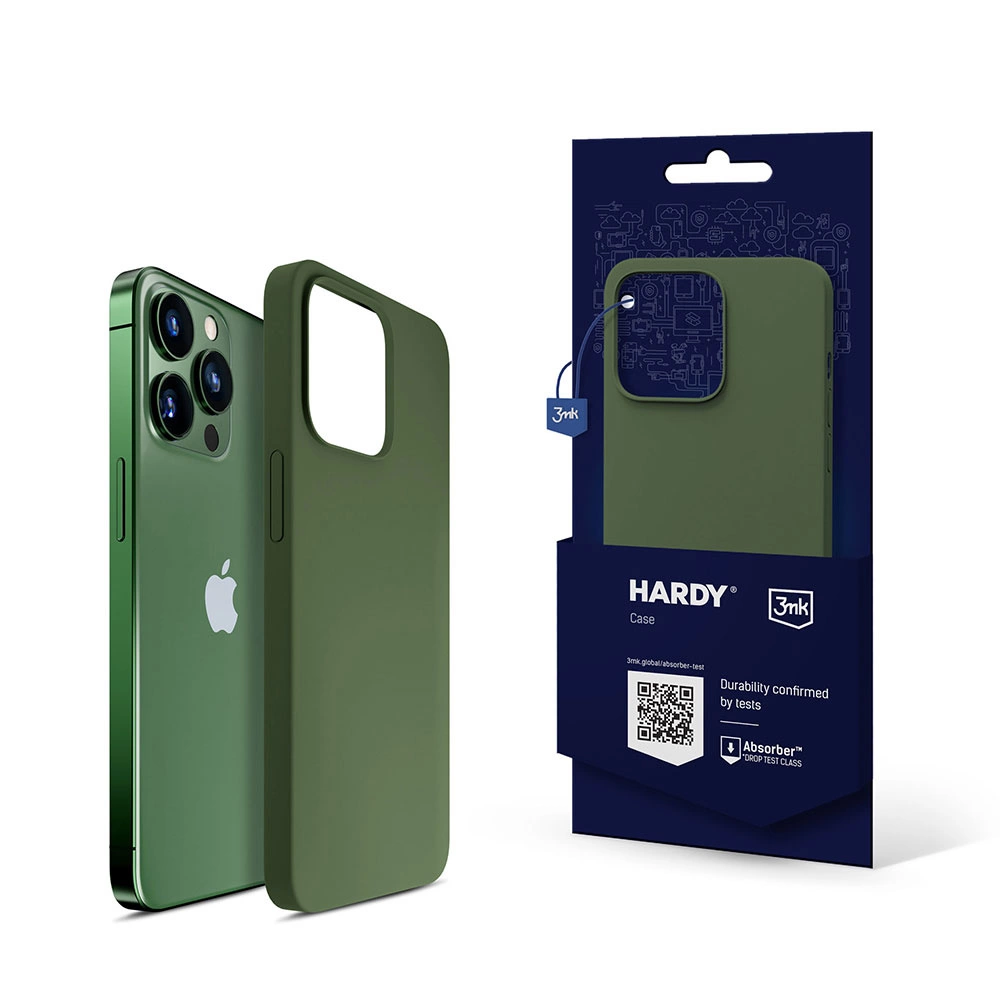 3mk Hardy Silicone MagCase for iPhone 13 Pro Max - Greeneng