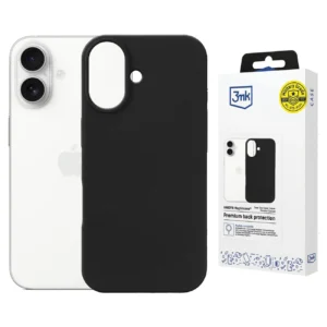 3mk Hardy MagSilicone Case for Apple iPhone 17 - Blackeng