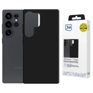 3mk Hardy MagSilicone Case for Samsung Galaxy S25 Ultra - Blackeng