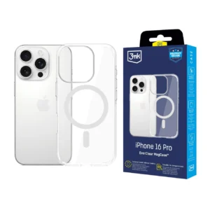 3mk EverClear MagCase for Apple iPhone 16 Pro - transparenteng