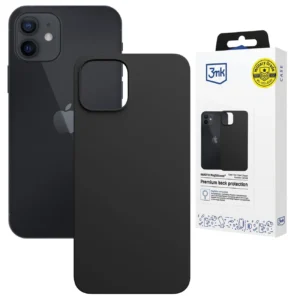 3mk Hardy MagSilicone Case for Apple iPhone 12 - Blackeng