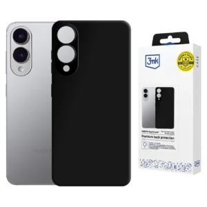 3mk Hardy MagSilicone Case for Samsung Galaxy S25 Edge - Blackeng
