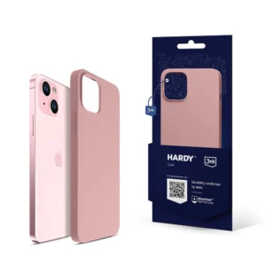 3mk Hardy Silicone MagCase for iPhone 15 Plus - Pinkeng