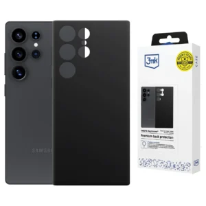 3mk Hardy MagSilicone Case for Samsung Galaxy S24 Ultra - Blackeng