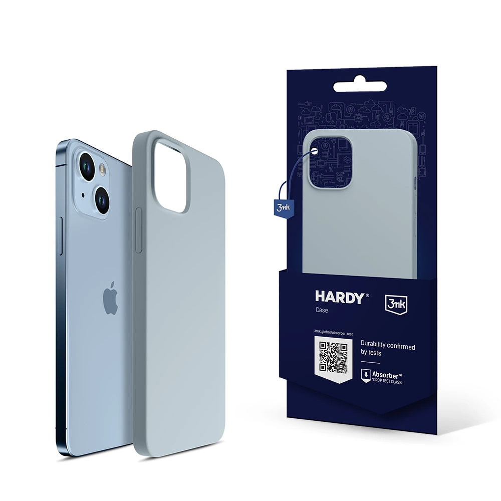 3mk Hardy Silicone MagCase for iPhone 14 Plus - Blueeng