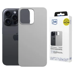 3mk Hardy MagSilicone Case for Apple iPhone 16 Pro - Grayeng