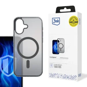 3mk Frosty MagCase for iPhone 16 - Blackeng