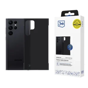3mk Just20g Matt Case for Samsung Galaxy S22 Ultra 5G - Matte Blackeng