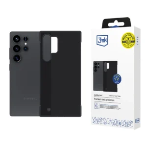 3mk Just20g Matt Case for Samsung Galaxy S25 Ultra - Matte Blackeng