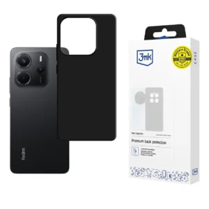 3mk Matt Case Pro case for Xiaomi Redmi Note 14 5G - matte blackeng