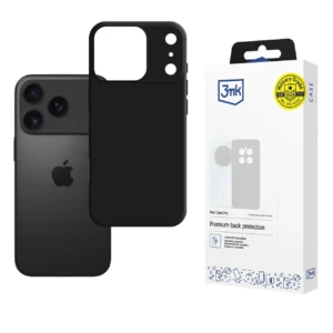 3mk Matt Case Pro for Apple iPhone 17 Pro - Matte Blackeng